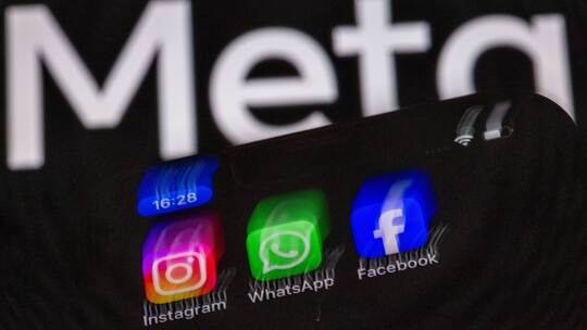 Die Meta Apps Instagram, Facebook und WhatsApp
