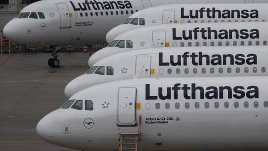 Passagiermaschinen der Lufthansa