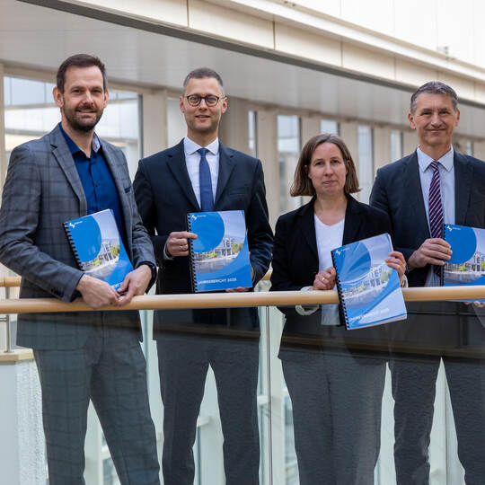 Landratsamt Jahrespressekonferenz