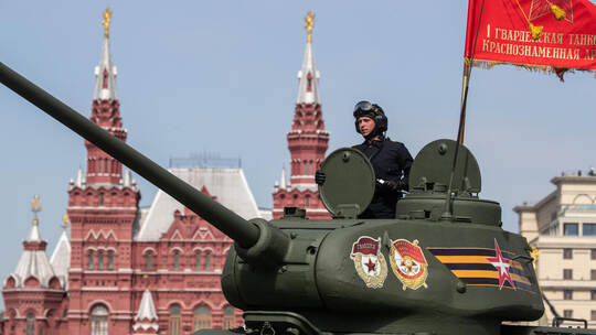 Vor der Militärparade zum Tag des Sieges - Russland