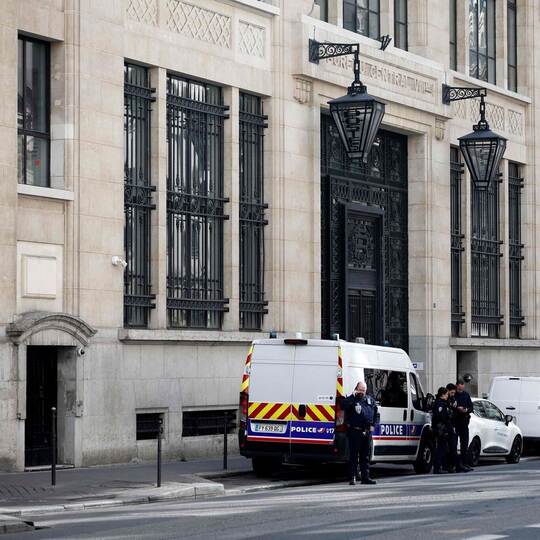 Vereitelter Sprengstoffanschlag auf eine Bank in Paris