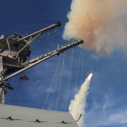Iran-Krieg - Lenkwaffenzerstörer USS Thomas Hudner