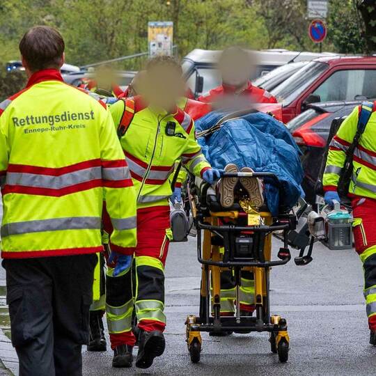 Großeinsatz der Polizei in Witten