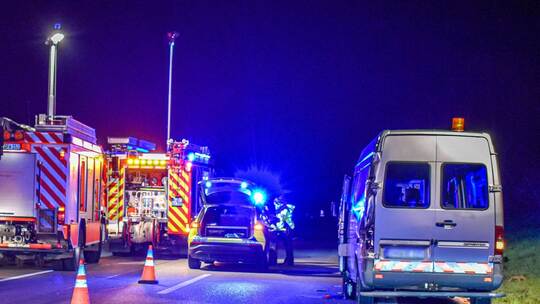 Tödlicher Unfall nach Autopanne auf A6 bei Neuenstein Tödlicher Unfall nach Autopanne auf A6 bei Neuenstein