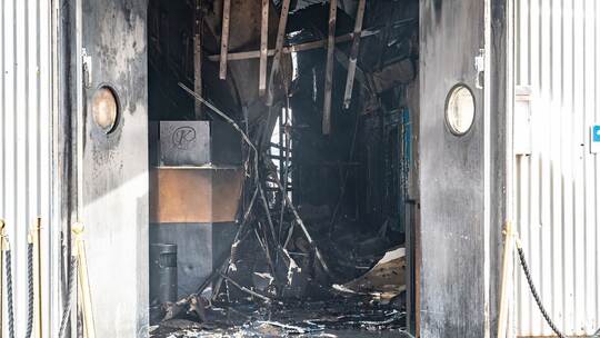 Großbrand in Kehler Disco Großbrand in Kehler Disco