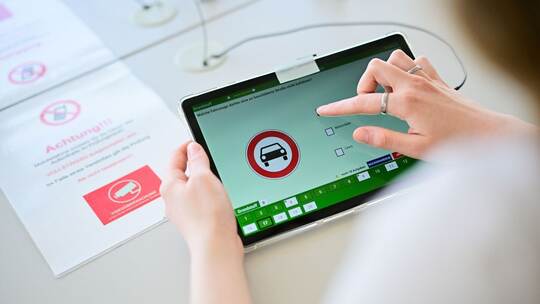 Betrugsversuche in der Fahrprüfung