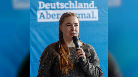 AfD-Jungpolitikerin Julia Gehrckens AfD-Jungpolitikerin Julia Gehrckens