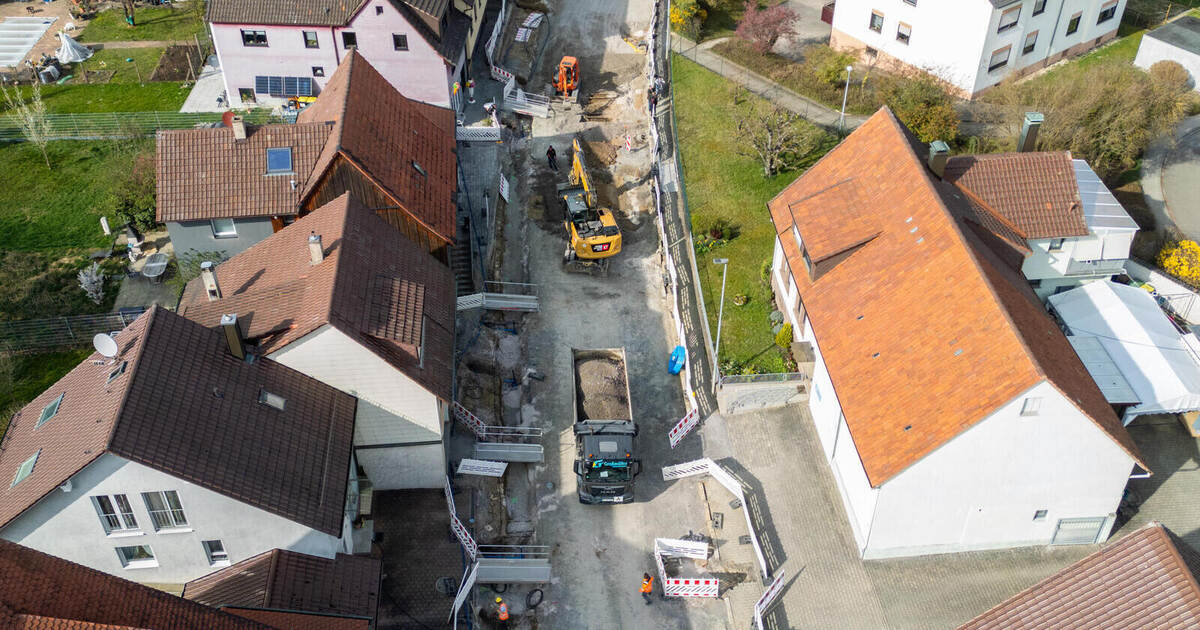 B 294 renovation in Bauschlott: Brettener/Pforzheimer Straße intersection ...