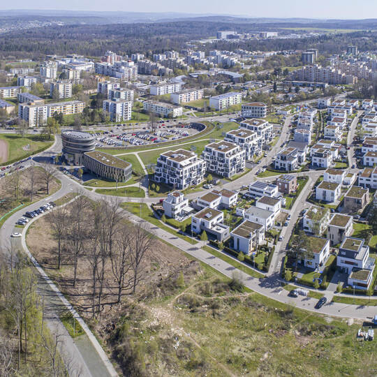 Luftbild Tiergarten Hannah-Arendt-Straße