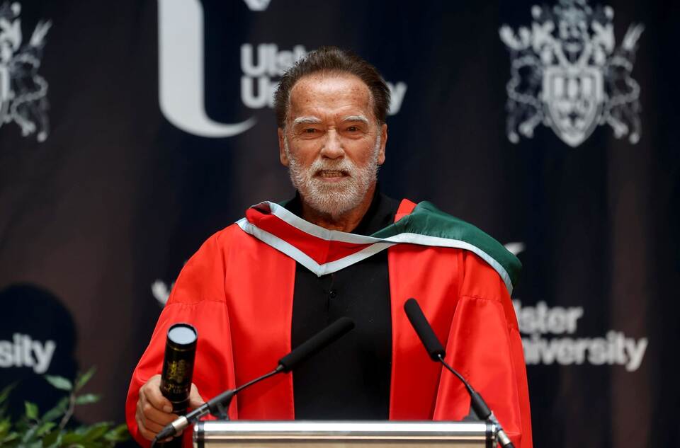 Schwarzenegger in Belfast