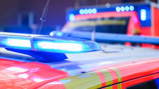 Notarzt und Rettungswagen