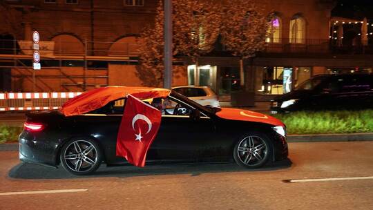 Türkei-Fans feiern WM-Teilnahme