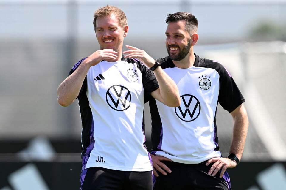 Julian Nagelsmann und Mads Buttgereit
