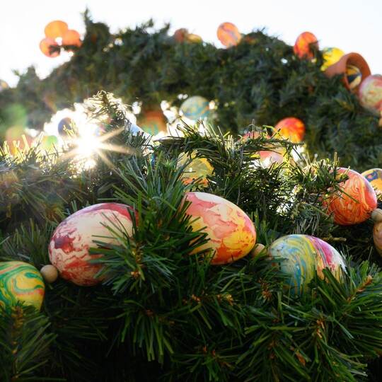 Osterbrunnen im Kloster Maulbronn