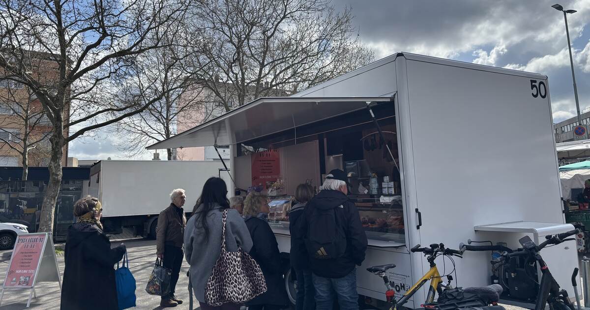 New stall at the Pforzheim weekly market: Kübler butcher shop from ...