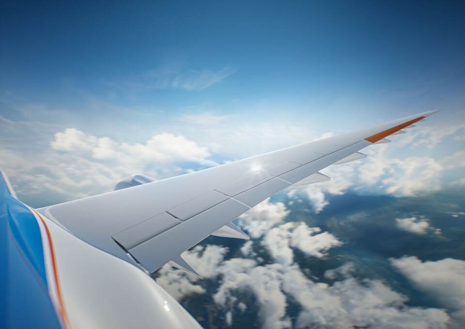 Wie Flügel für klimaverträgliche Flugzeuge geprüft werden