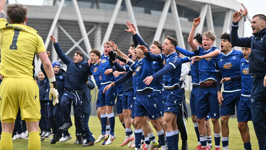 GES/ Fussball/ Karlsruher Sport-Club U19 - VfL Wolfsburg U19, 15.03.2025