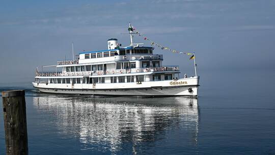 Weiße Flotte auf dem Bodensee