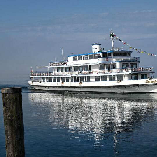 Weiße Flotte auf dem Bodensee