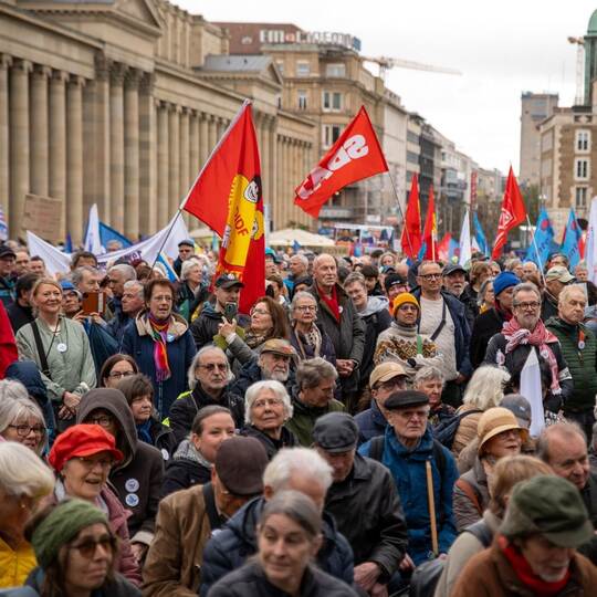 Ostermarsch in Stuttgart Ostermarsch in Stuttgart
