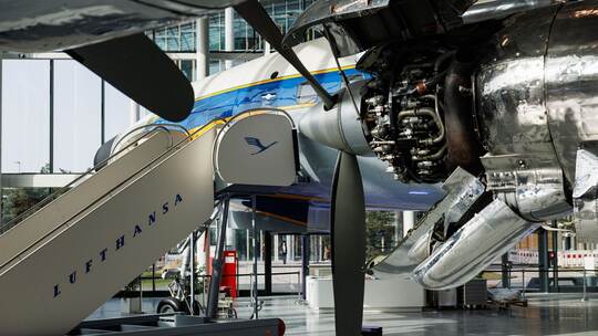 Lufthansas neues Besucherzentrum.