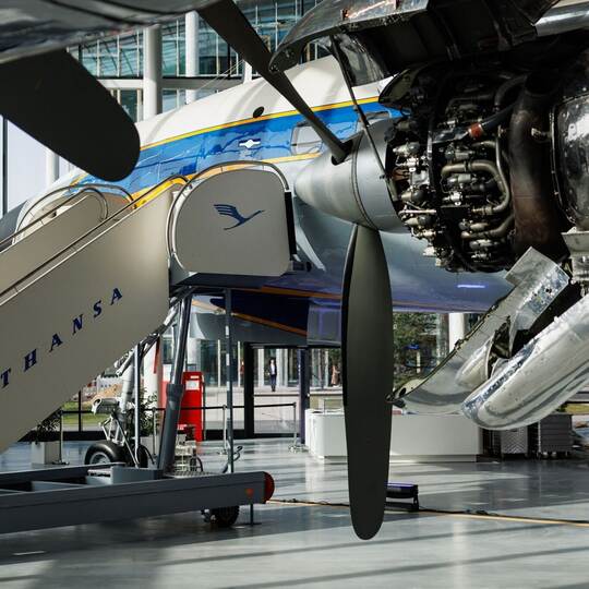 Lufthansas neues Besucherzentrum.