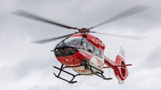 Rettungshubschrauber im Einsatz