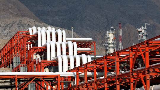 South Pars Gasfeld im Iran