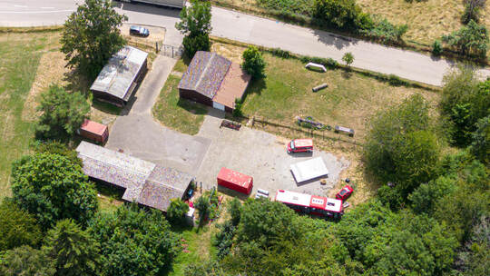 Katastrophenschutz Übungsgelände