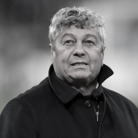 Rumäniens Ex-Fußball-Nationaltrainer Mircea Lucescu