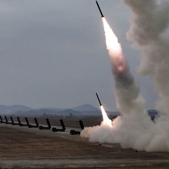 Nordkorea testet Raketenstartsysteme