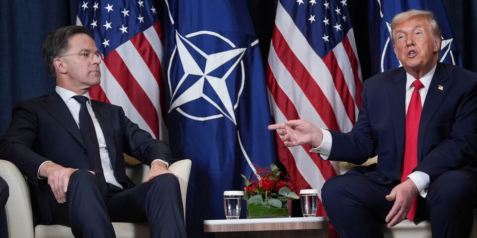 Nato-Generalsekretär Rutte und US-Präsident Trump Nato-Generalsekretär Rutte und US-Präsident Trump