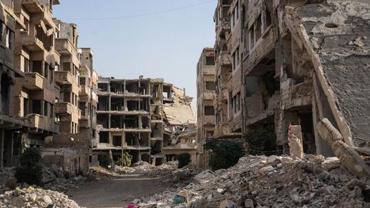 Zerstörung in Syrien