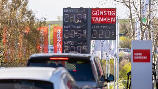 Entwicklung der Spritpreise