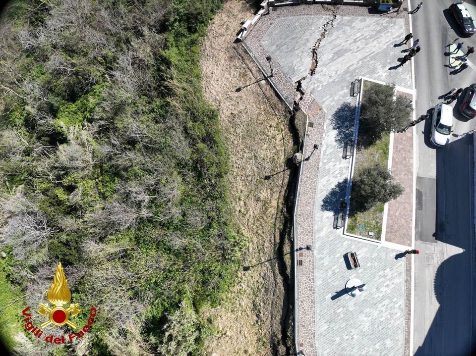 Erdrutsch in Süditalien Erdrutsch in Süditalien