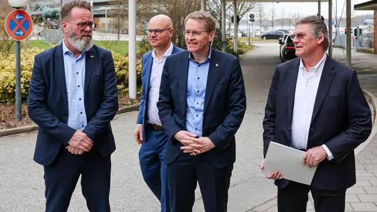 Lyten-Chef Cook besucht Kieler Landesregierung Lyten-Chef Cook besucht Kieler Landesregierung