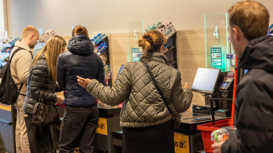 Reportage Selbstscan Kassen Rewe