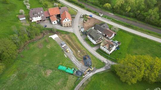 Bahnhöfle Ölbronn Baustelle