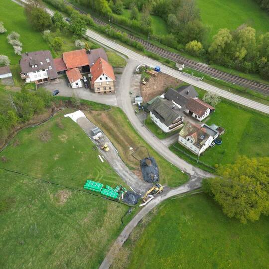 Bahnhöfle Ölbronn Baustelle