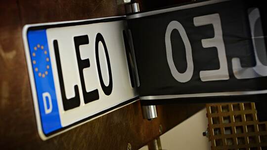 Neue alte Autokennzeichen