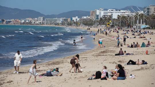 Strandtag auf Mallorca