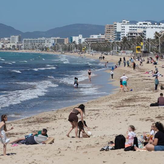 Strandtag auf Mallorca