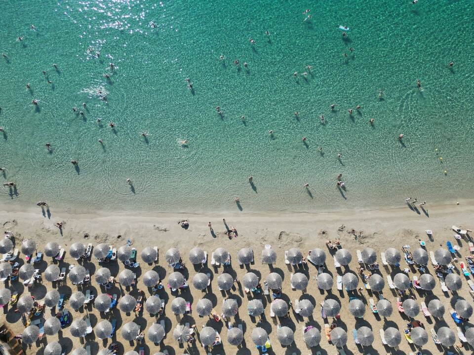 Strand in Griechenland