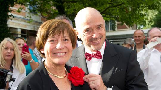 Rosi Mittermaier und Christian Neureuther