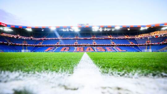 Brand im St. Jakob-Park des FC Basel