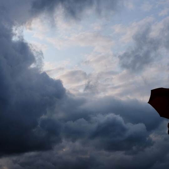 Sonne, Wolken, Regen