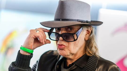 Udo Lindenberg eröffnet seine Geburtstags-Kunstausstellung