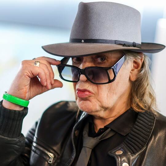Udo Lindenberg eröffnet seine Geburtstags-Kunstausstellung
