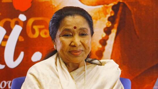 Indische Sängerin Asha Bhosle