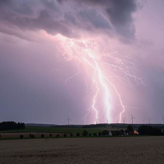 Gewitter in Baden-Württemberg